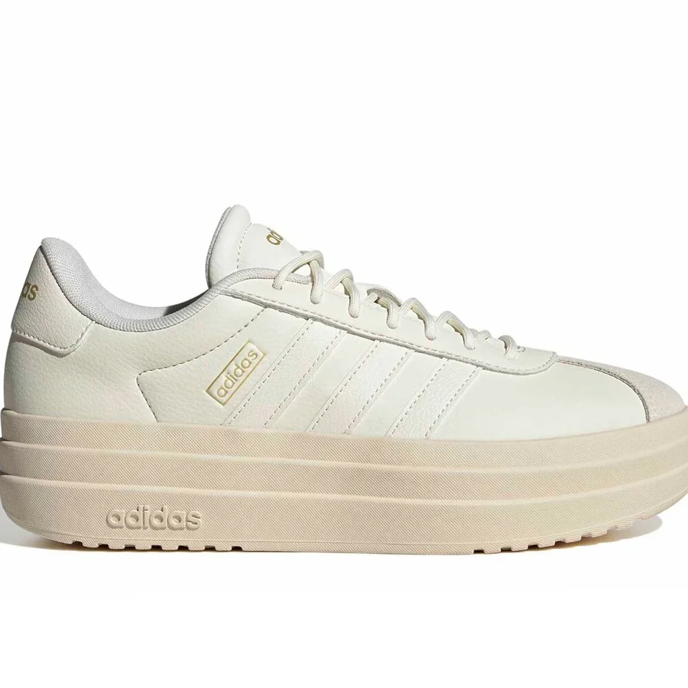 adidas Women’s Platform Sneakers in Ivory Cream